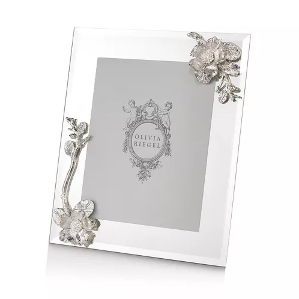 Olivia Riegel Silver Bontanic 8x10 Frame